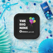 90. Geburtstagsparty Spaß Pappteller (Party)