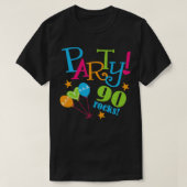 90. Geburtstagsparty T-Shirt (Design vorne)