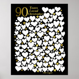 90. Geburtstagspopster - 90 Jahre Loved Poster