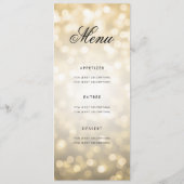 90. Geburtstagsprogramm "Lights Gold"-Menü Programm (Rückseite)