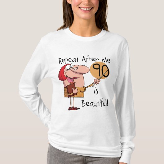 90 ist schöne T-Shirts und Geschenke (Vorderseite)