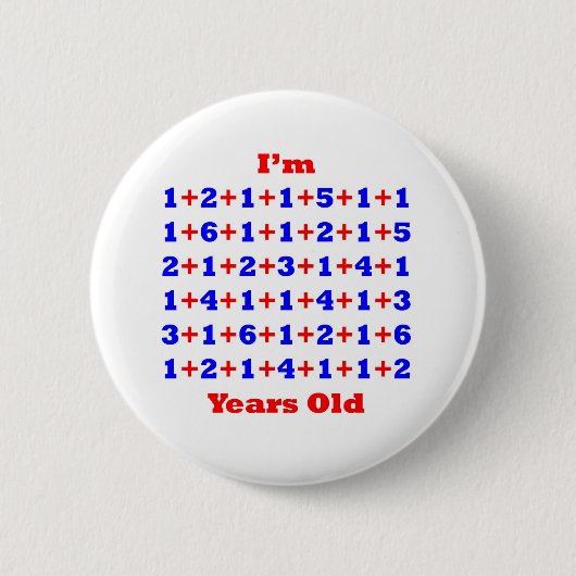 90 Jahre alt! Button (Vorderseite)