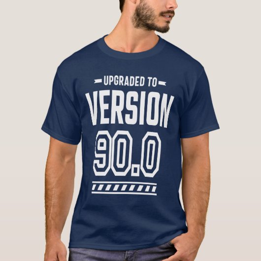 90 Jahre alt Funny 90. Geburtstag T-Shirt (Vorderseite)