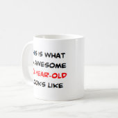 90 Jahre alt, phantastisch Kaffeetasse (Vorderseite Links)