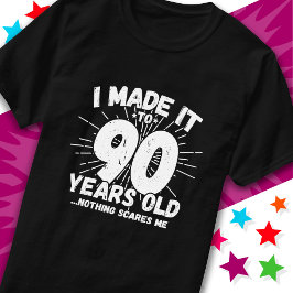 90 Jahre alt Sarcastic Meme Funny 90. Geburtstag T-Shirt