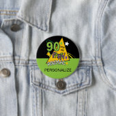 90 Jahre altes Party | 90. Geburtstag Button (Beispiel)