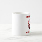 90 Jahre Hell anheben Kaffeetasse (Mittel)