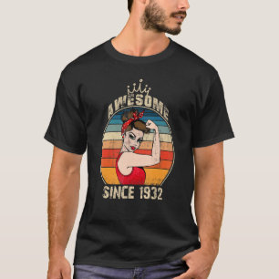 90 Jahre Phantastisch seit 1932 90. Geburtstagsfra T-Shirt