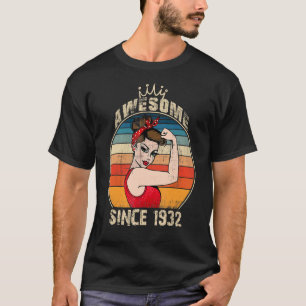 90 Jahre Phantastisch seit 1932 90. Geburtstagsfra T-Shirt
