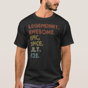 90 Jahre Phantastisch seit Juli 1932 90. Geburtsta T-Shirt