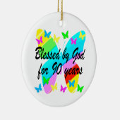 90 JAHRE VON GOTT VERBUNDEN KERAMIK ORNAMENT (Rechts)