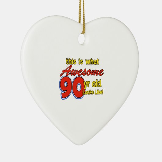 90 jährige Entwürfe Keramik Ornament (Rechts)