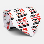 90. jährige Geburtstagsgeschenke Krawatte (Gerollt)