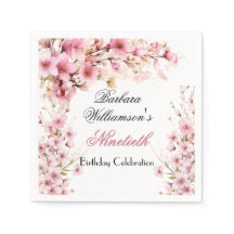 90. jedes Jahr Geburtstag bemalt Blumenmuster