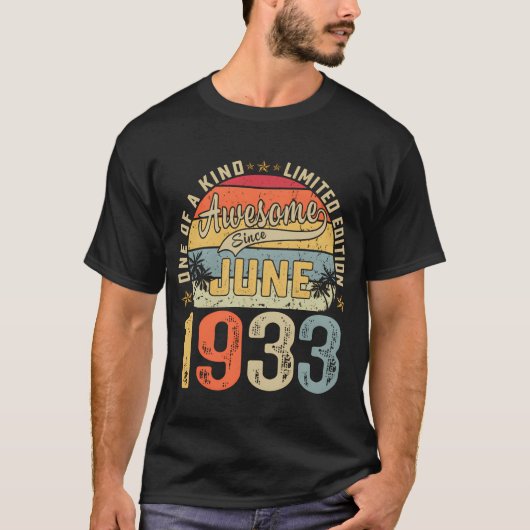 90. Juni 1933 90. Mädchen T-Shirt (Vorderseite)