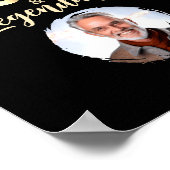90 Legendary 3 Photos Gold 90th Birthday  Poster (Ecke)