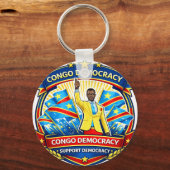 90 Minutes Without Moving – The Legendary Congo Fa Schlüsselanhänger (Rückseite)