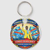 90 Minutes Without Moving – The Legendary Congo Fa Schlüsselanhänger (Rückseite)