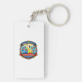 90 Minutes Without Moving – The Legendary Congo Fa Schlüsselanhänger (Rückseite)