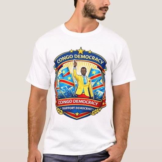 90 Minutes Without Moving – The Legendary Congo Fa T-Shirt (Vorderseite)