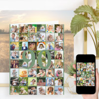 90. oder jeder beliebige Geburtstag - große Fotoco