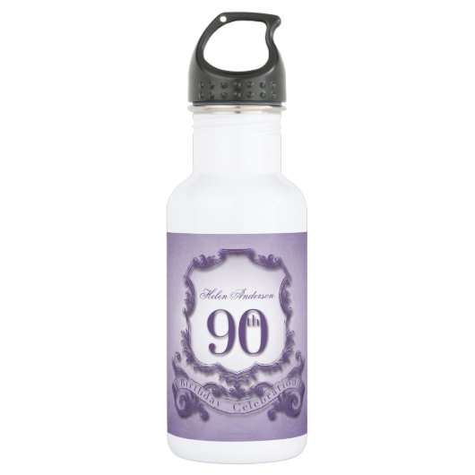 90. Personalisierte Wasserflasche 3 des (Vorderseite)