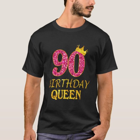 90 Queen 90. K T-Shirt (Vorderseite)