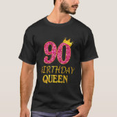 90 Queen 90Th K T-Shirt (Vorderseite)