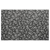 90. Random Zahlenmuster Schwarz/Weiß Stoff (Fat Quarter (45,7 x 55,9 cm))