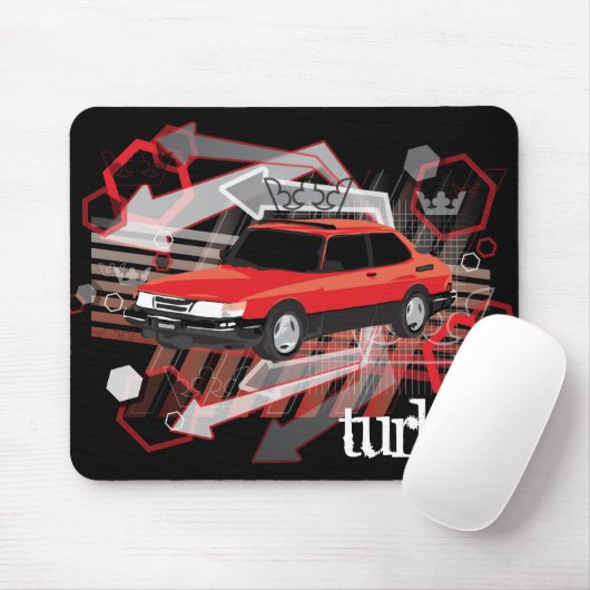 90 SPG im Rot, Turbo mousepad (Mit Mouse)
