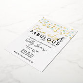 90. Überraschung Geburtstagsparty Einladung elegan (Gedreht)