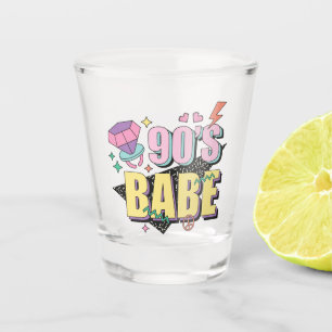 90er Babe Schnapsglas
