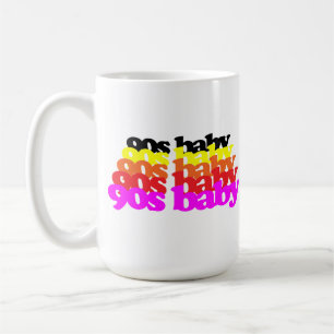 90er Baby 1990er Geburtstag Neunziger Millennial G Kaffeetasse