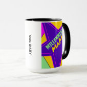 90er Baby Millennium MaMa Tasse (VorderseiteRechts)