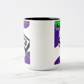 90er Baby Millennium MaMa Zweifarbige Tasse (Mittel)