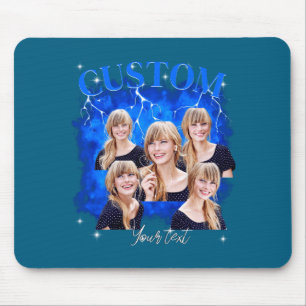 90er Bootleg Rap-Shirt-Foto Mousepad