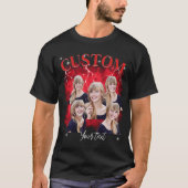 90er Bootleg Rap Tee Custom Foto T - Shirt (Vorderseite)