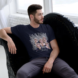 90er Bootleg Rap Tee Custom Foto T - Shirt