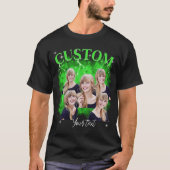 90er Bootleg Rap Tee Custom Foto T - Shirt (Vorderseite)