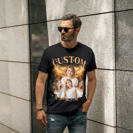 90er Bootleg-Shirt Rap-Stil Vintage Custom-Shirt T-Shirt