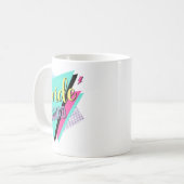 90er Bride Squad Bridesmaid Retro 90er Bachelorett Kaffeetasse (Vorderseite Links)