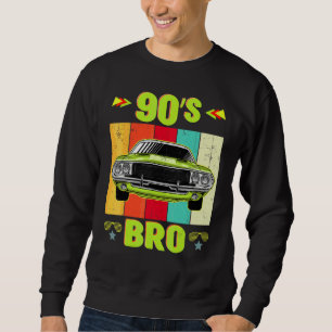 90er Bro Retro Vintag 90er Jahre Klassisches Autot Sweatshirt