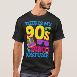 90er Disco Kostüm Party Music Retro 90er T-Shirt