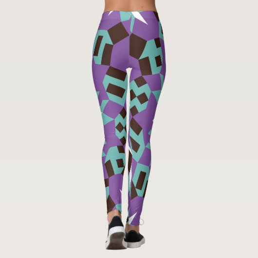 90er Disco-Party Leggings (Rückseite)