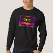 90er Fun Cassette Pop Graphic for Hipsters Retro H Sweatshirt (Vorderseite)