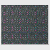 90er Galaxy-Arcade Geschenkpapier (Flach)
