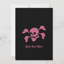 90er Goth Rockabilly Totenkopf und Kreuzbein Punk 