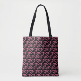 90er Gothic Rockabilly Totenkopf und Piratenflagge Tasche
