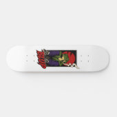 90er Grunge Frosch BLUP Skateboard Deck (Horizontal)