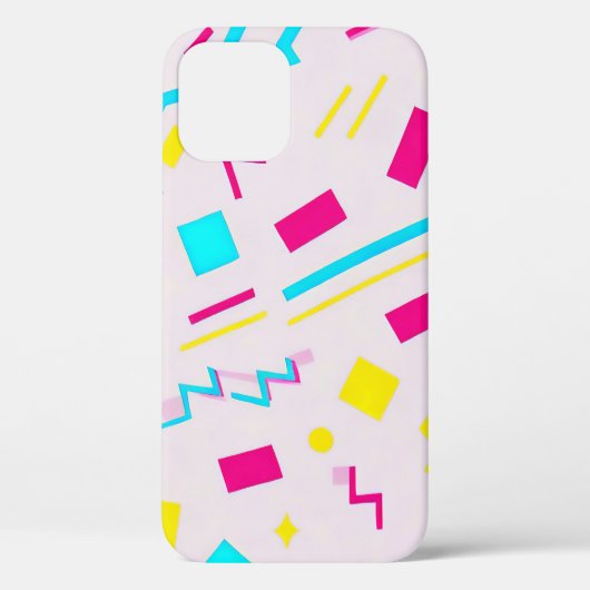 90er Hand Drawn Doodle Case-Mate iPhone Hülle (Rückseite)